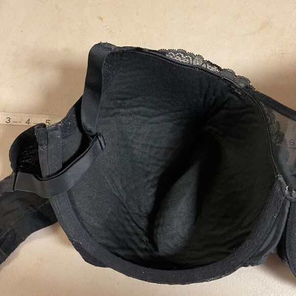 Cacique Lightly Lined Full Coverage Totally Lace Bra, size 42F - Picture 14 of 16